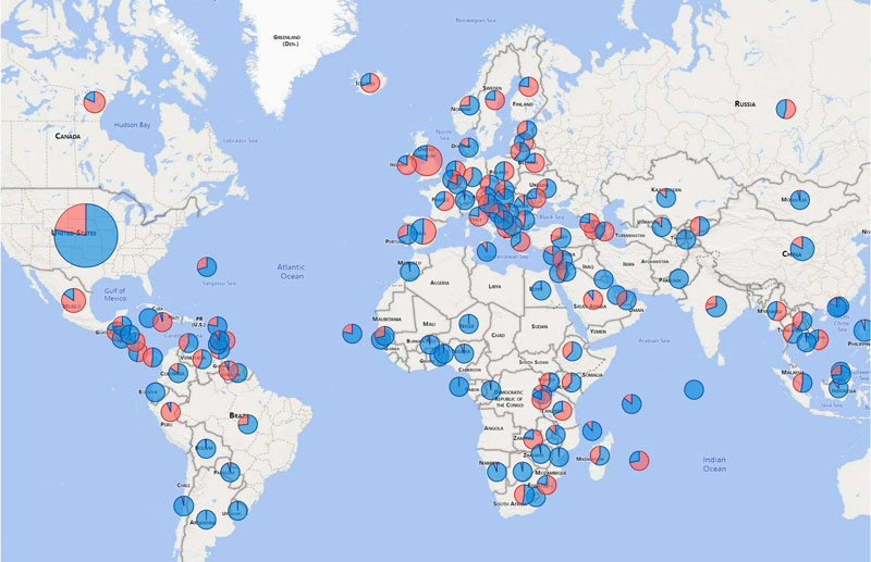 heat map of suppliers heat map of suppliers